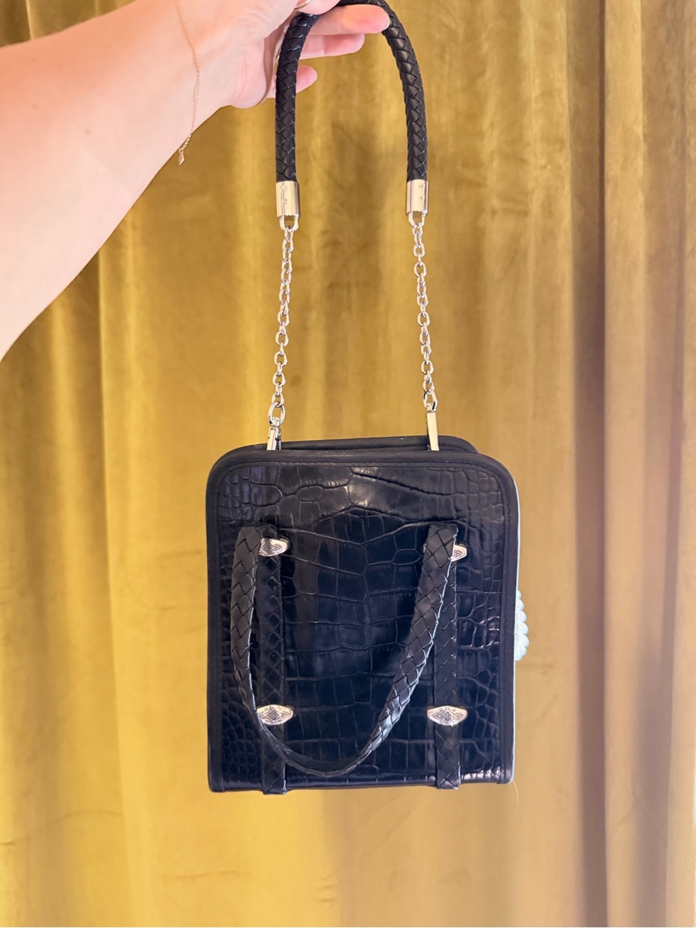 Brighton vintage leather embossed purse